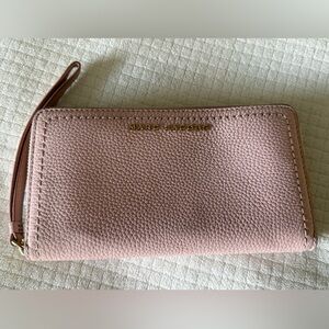 Marc Jacobs Blush Leather Wristlet